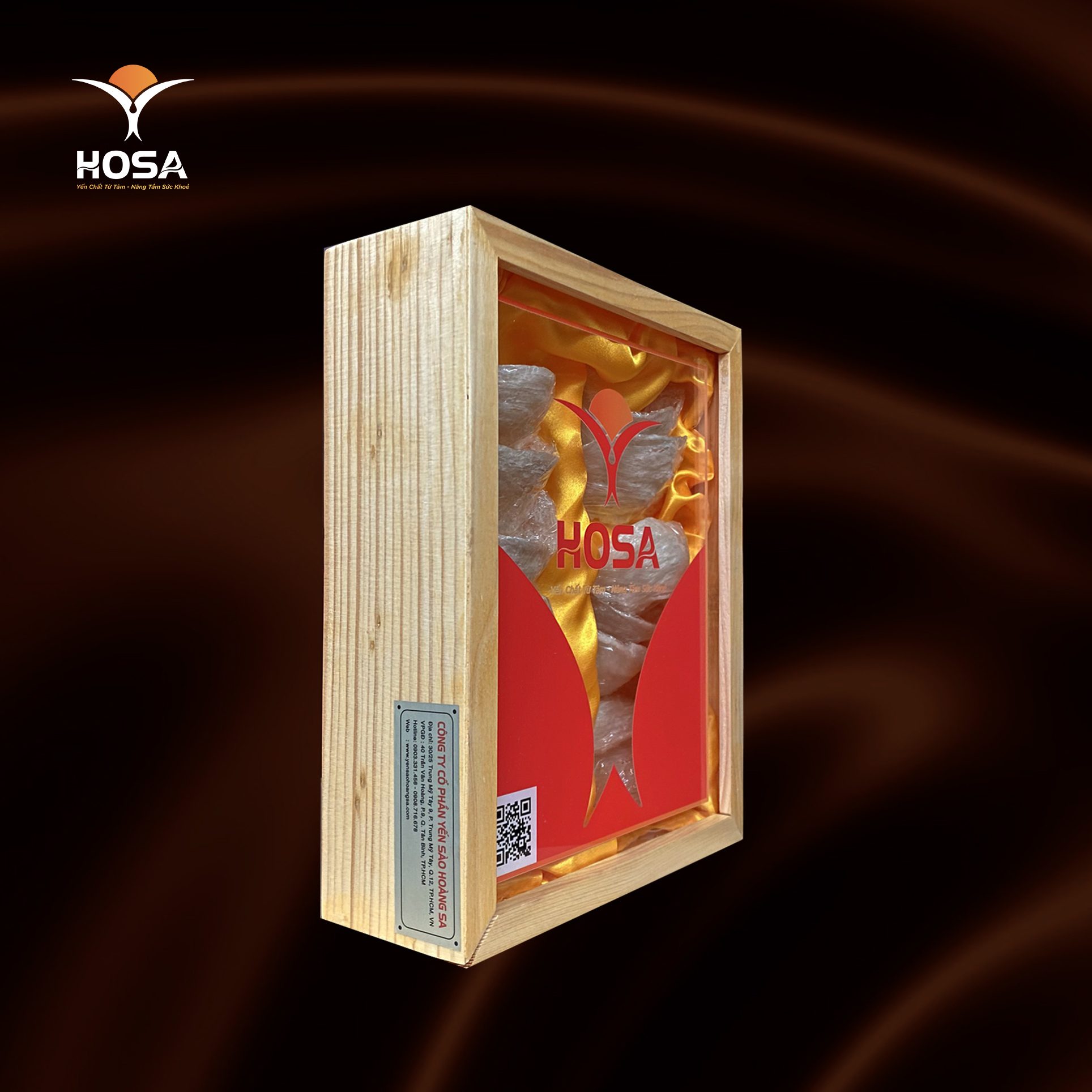 Tổ yến rút lông khô HOSA hộp 100g